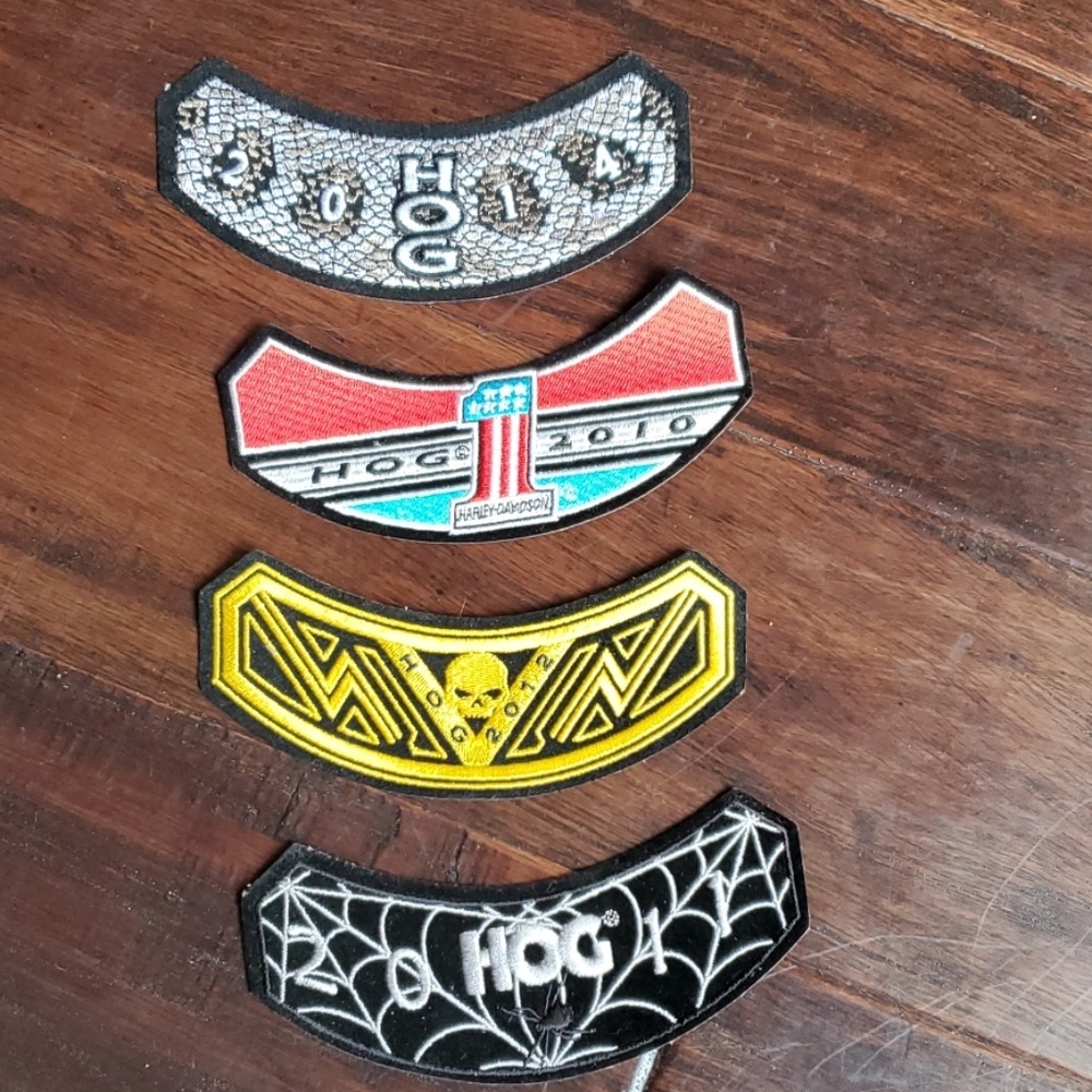 Harley Davidson HOG Patches